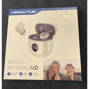 Homultuin New Rechargeable Hearing Aids Amplifiers Digital Display